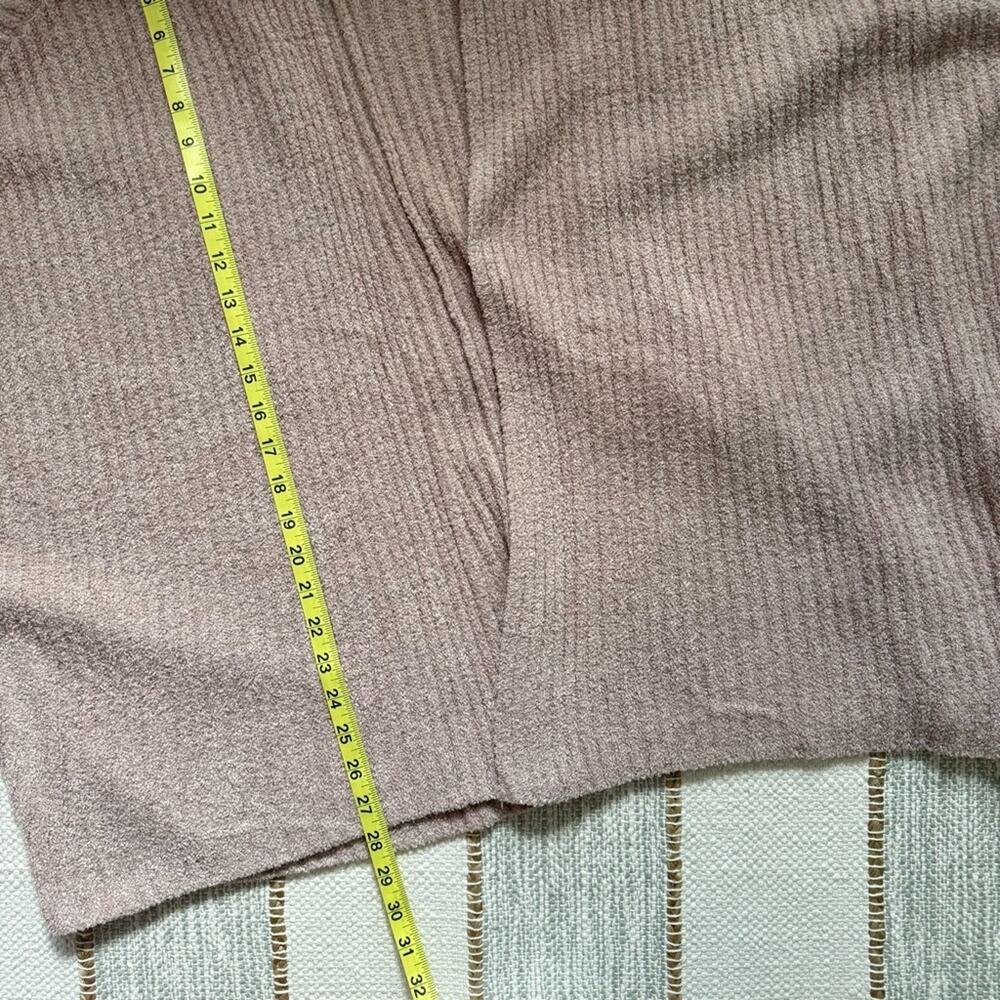 Barefoot Dreams CozyChic Lite Dusty Rose Pink Dolman Sleeves Shrug Cardigan 3X - Picture 5 of 8